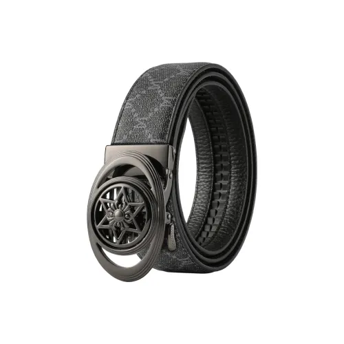 15 MINS Поливинилхлорид Кожаные ремни Мужской 3,5 см