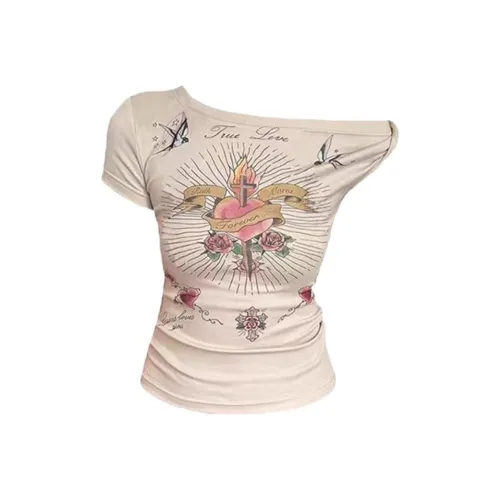 INNI Экрю Женские Рубашки T