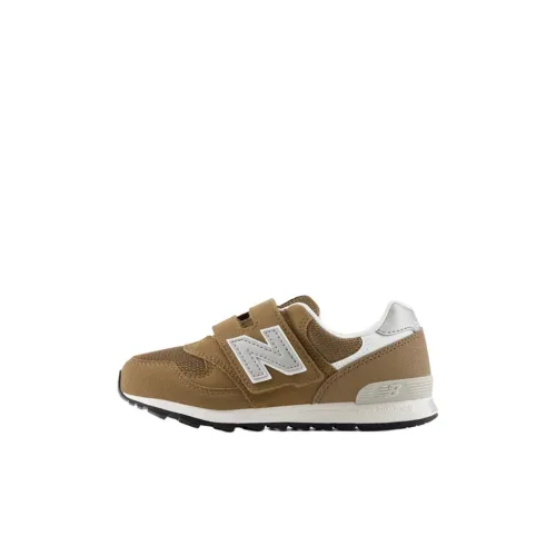 New Balance NB 313 Устойчивые к истиранию низкие детские повседневные кроссовки умбра