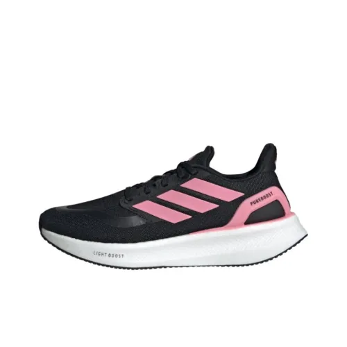 Adidas PUREBOOST 5 Износостойкие Дышащие Низкие Беговые кроссовки Женские Черные