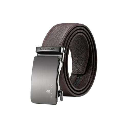 MEXICAN Ремни из коровьей кожи Мужской 3,5 см