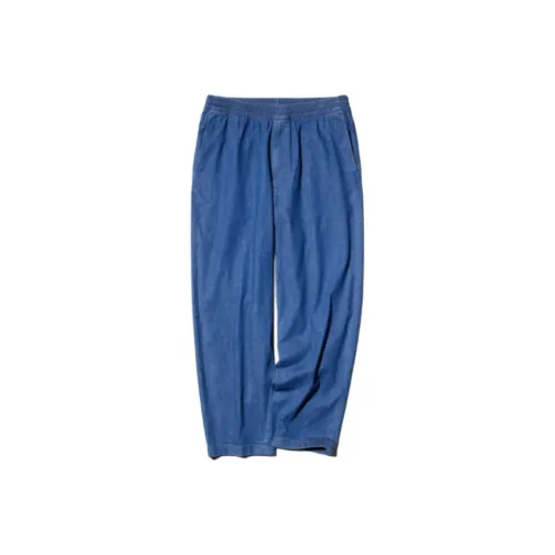 UNIQLO Синие Унисекс Джинсы