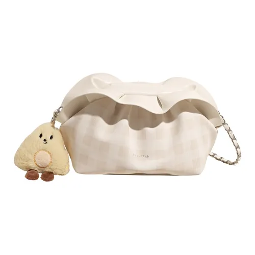 Bansusu ПУ (полиуретан) Сумка через плечо Сумка на плечо Женская Экрю Серебряный Желтый Черный