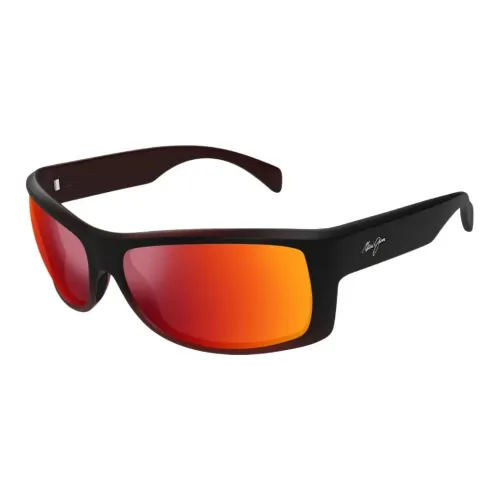 Maui Jim Ацетат Нерегулярная форма Солнцезащитные очки Женские Черный