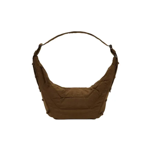 Lemaire Нейлоновая Сумка через плечо Средняя Унисекс Темный цвет Табак
