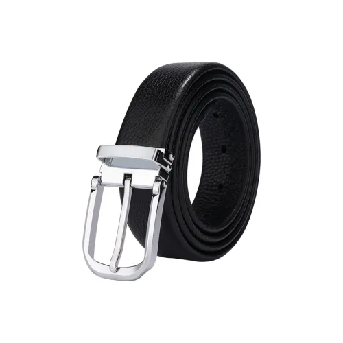 NOMK Ремни из коровьей кожи Мужской 3,5 см