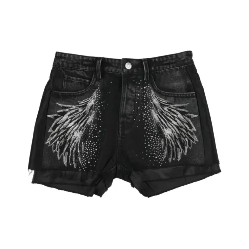 TCH Черные Женские Джинсовые Шорты