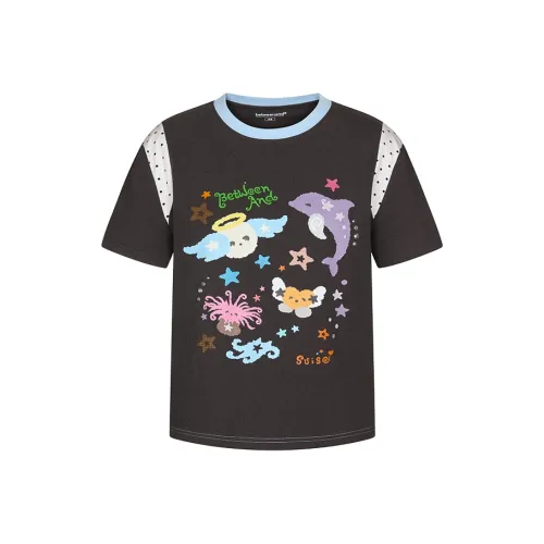 BETWEENAND Комплект с короткими рукавами рубашка женский