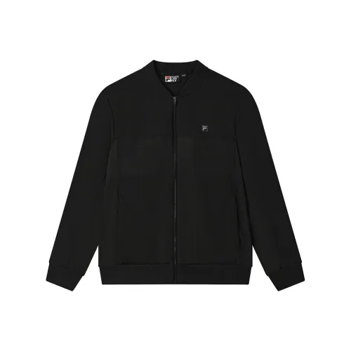 FILA Белый Глубокий Черный BK Мужские Куртки