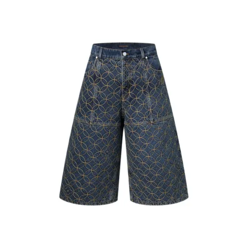 LOUIS VUITTON x NIGO FW25 Джинсовые шорты Мужской