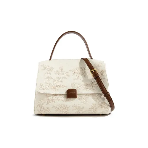 CentarlKatty ПУ (полиуретан) Сумка Женская Вышивка Бежевый и Кофейный