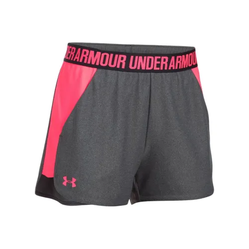 Under Armour Play Up Серый/розовый Женские Повседневные шорты