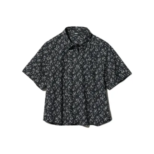 UNIQLO Черные Женские Рубашки