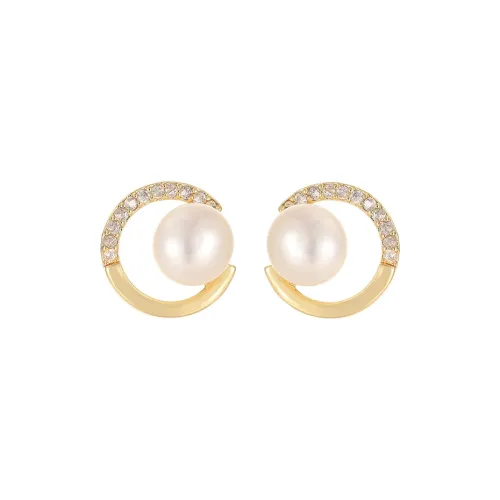 Zoo Jewel Медные серьги-гвоздики женские