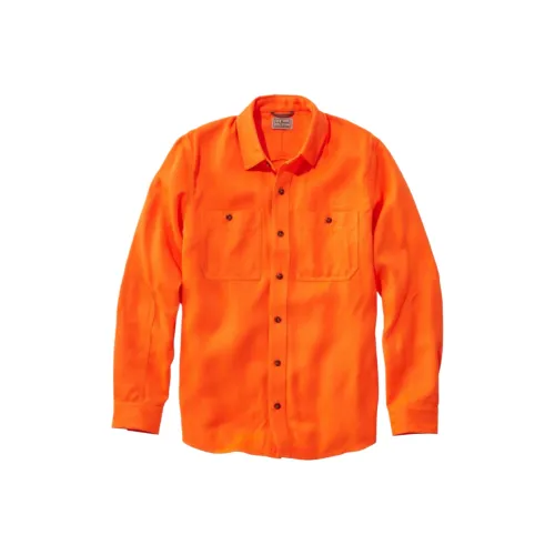 L.L.Bean Orange Мужские Рубашки