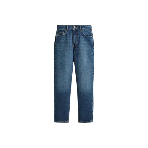 H&M Темно-синие джинсы для женщин