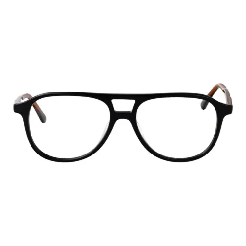 CALVIN KLEIN Ацетат Круглые Оправы для Очков Мужские Черные