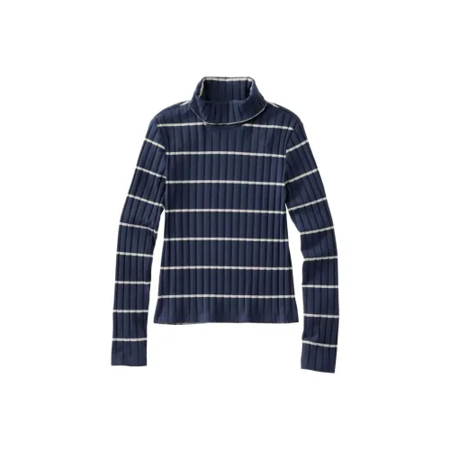 L.L.Bean Темно-синие Женские Свитеры