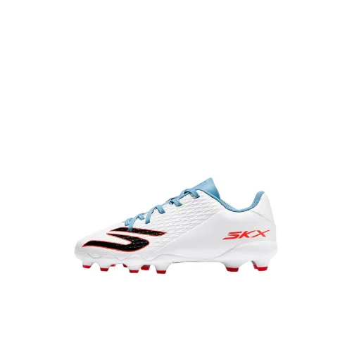 Skechers Kids Футбольные бутсы Низкие Белые для Детей