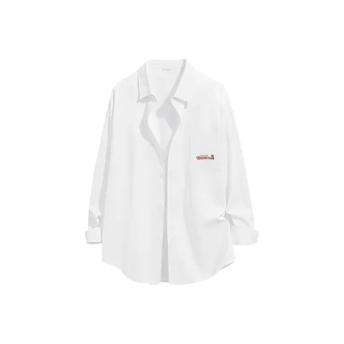 LINE FRIENDS Бурый Медведь Рубашка Унисекс