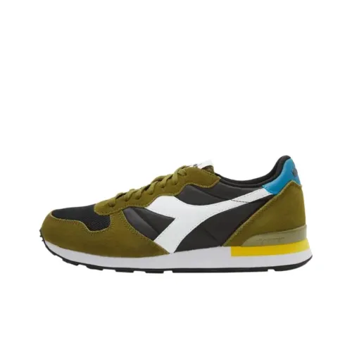 DIADORA Camaro Устойчивая к истиранию Низкая Повседневная Обувь Унисекс Зеленый Черный
