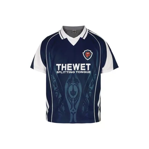 LILWET Синяя унисекс футболка