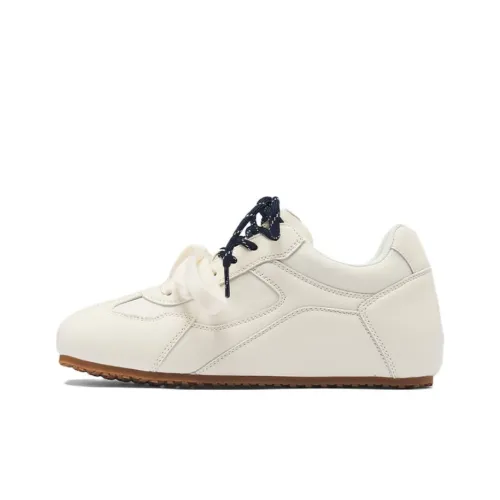 AGSDON Устойчивый к истиранию Низкий Топ Casual Женский Бежевый