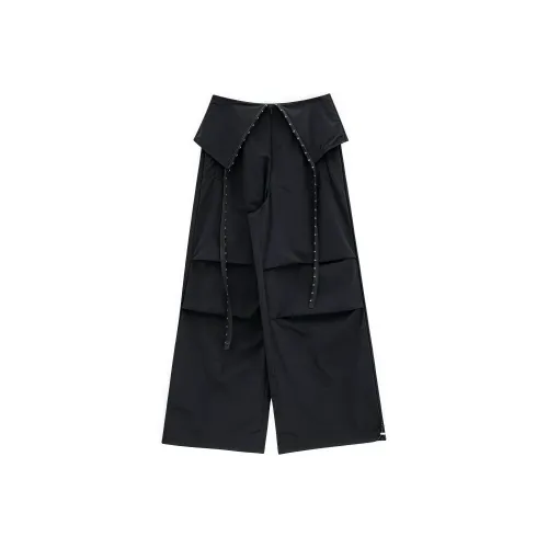 KYKW Черные Женские Брюки Карго