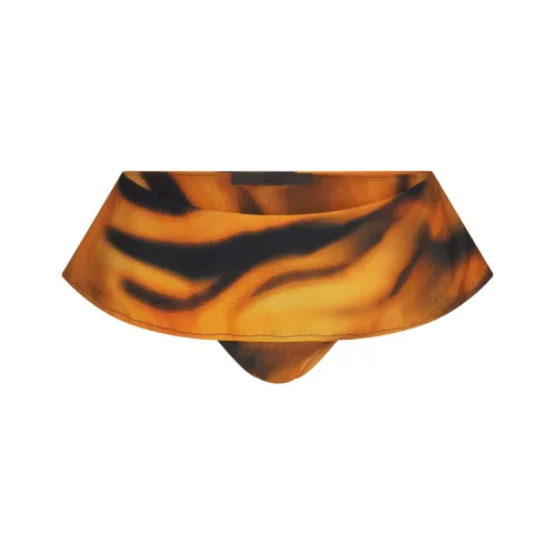 SKIMS x Roberto Cavalli SS25 Микро Юбка-бикини Низ Плавки Женские