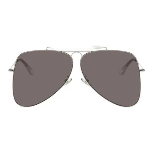 MARNI Металл Ацетат Резина Aviator Солнцезащитные очки Мужские Серебряный