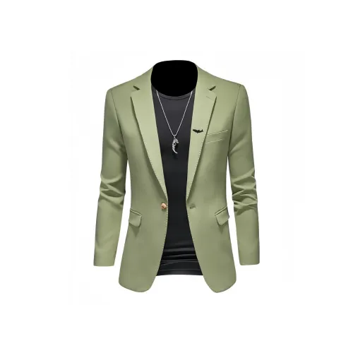 DABAISHA Бизнес-костюм мужской светло-зеленый