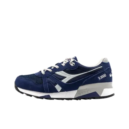 DIADORA N9000 Устойчивые к истиранию Низкие Беговые кроссовки Унисекс Синие