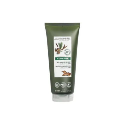 KLORANE Cedar Bark Аромат Гладкая Текстура Гель для душа Успокаивающий Увлажняющий 200 мл