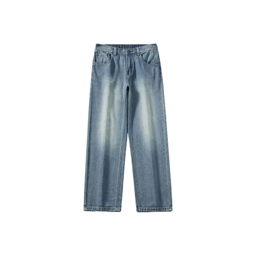 AZVK H2 NB0070L Синий Мужские Джинсы