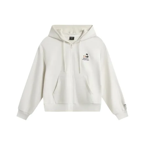 LINING Sports Life Collection Светло-пшеничный серый Женские Толстовки