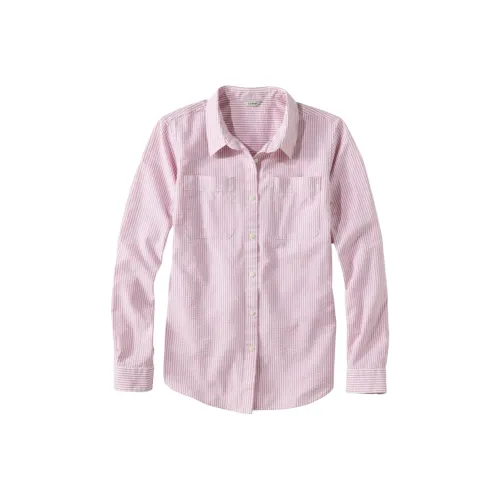 L.L.Bean Vacationland Рубашка из Seersucker Женская