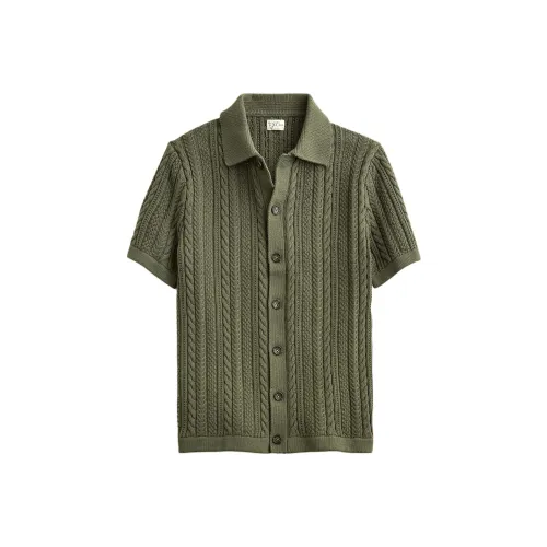 J.Crew Сосновый зеленый Мужские рубашки
