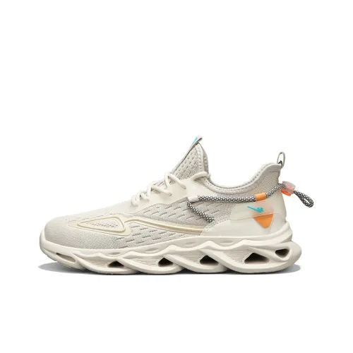 Binary Casual Low Top Beige Men's