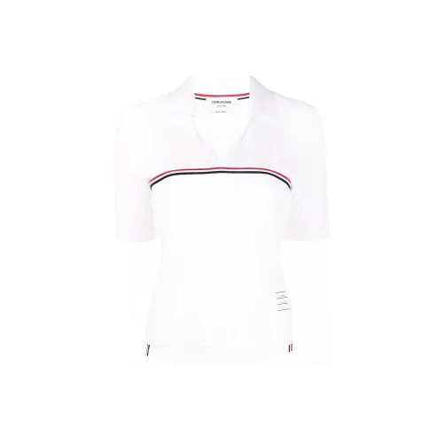 THOM BROWNE Белые Женские Футболки