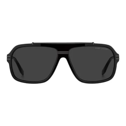 MARC JACOBS Ацетат Aviator Солнцезащитные очки Мужские Черные