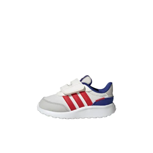 Adidas RUN 70s AC I Устойчивая к истиранию Низкая Обувь для малышей Белый Красный Infant And Toddler