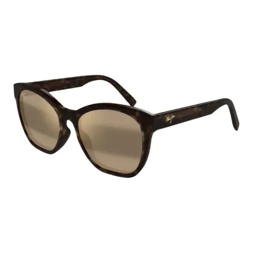 Maui Jim Ацетат Бабочка Солнцезащитные очки Мужской Черепаховый