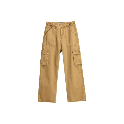 ENTONG Хаки Унисекс Джинсы