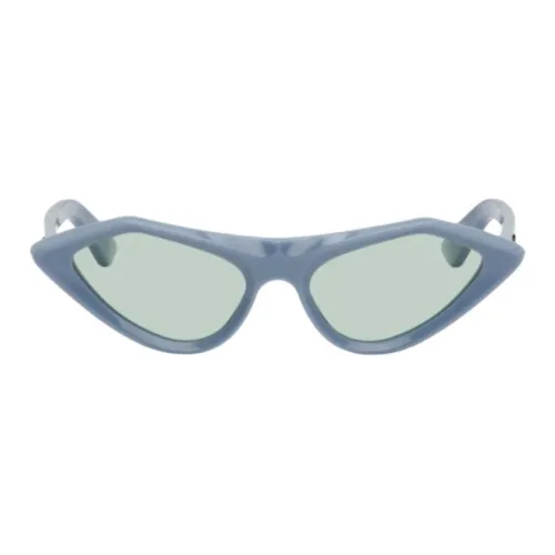 MARNI Ацетат Нерегулярная форма Солнцезащитные очки Мужской Синий