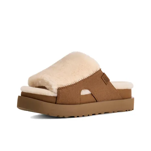 UGG ЭВА Устойчивые к истиранию Слипоны Женские Белые Коричневые