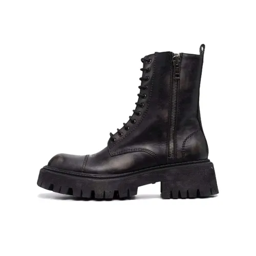 Balenciaga Tractor ботинки Martin черные мужские