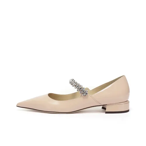 Jimmy Choo Bing Повседневная обувь Женские Макарон Розовый