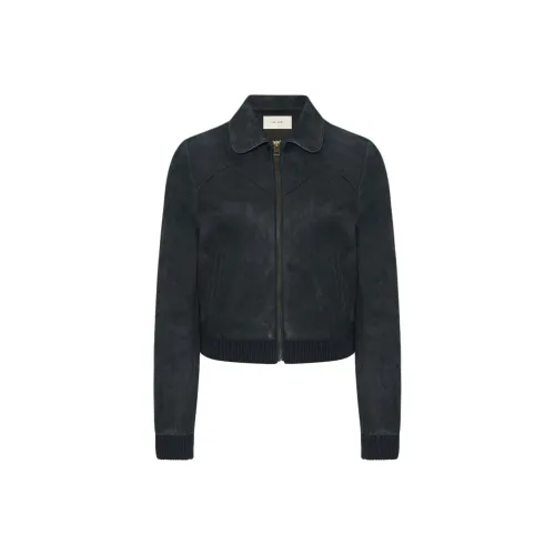 THE ROW Черные Женские Кожаные Куртки