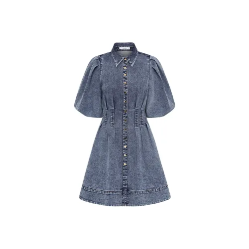 SHEIKE Blaire Мини Платье Короткий Рукав Платье Женское