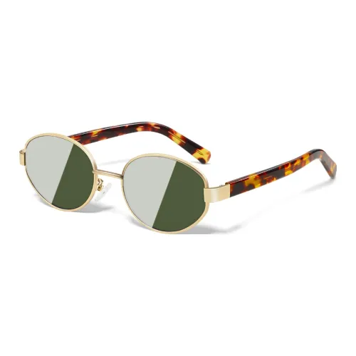 Upthree Металл OVAL SUNGLASSES Женские